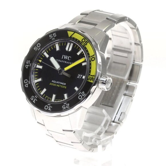 IWC SCHAFFHAUSEN Aqua timer IW356808 Automatic 2000 black Dial AT Men's_821048 - Picture 2 of 6